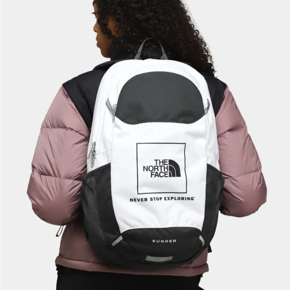 The North Face Sunder Backpack TNF White / Asphalt Grey